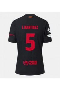 Barcelona Inigo Martinez #5 Voetbaltruitje Uit tenue 2024-25 Korte Mouw